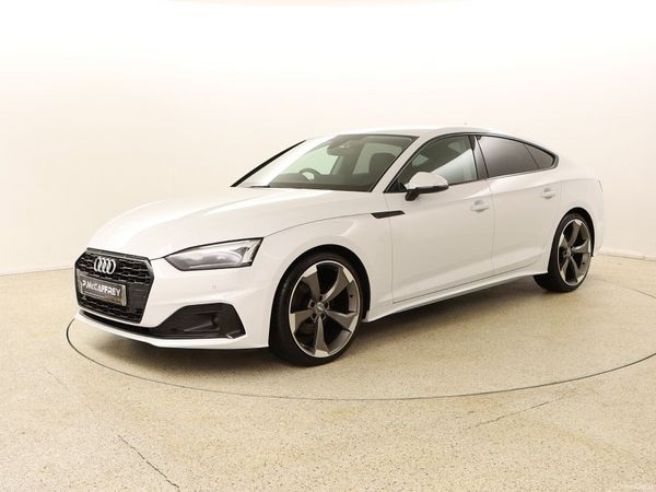 Audi A5 Coupe, Diesel Hybrid, 2020, White