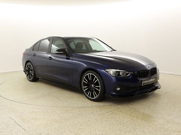BMW 3-Series Saloon, Diesel, 2017, Blue