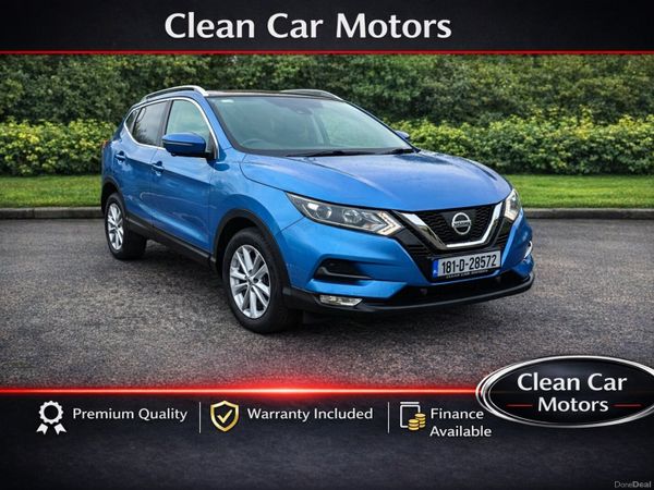 Nissan Qashqai MPV, Petrol, 2018, Blue