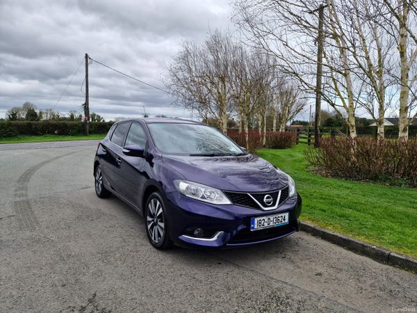 Nissan Pulsar Hatchback, Petrol, 2018, Blue