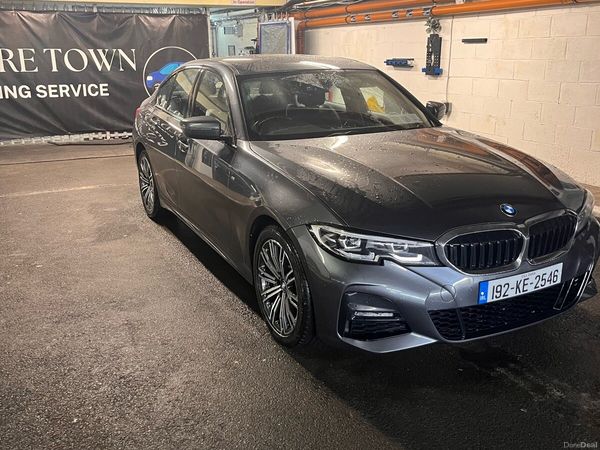 BMW 3-Series Saloon, Petrol Plug-in Hybrid, 2019, Grey