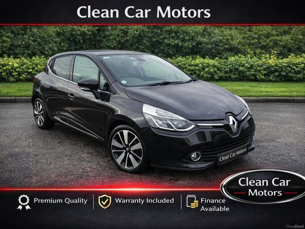 Renault Clio Hatchback, Petrol, 2014, Black