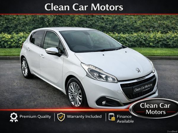 Peugeot 208 Hatchback, Petrol, 2016, White
