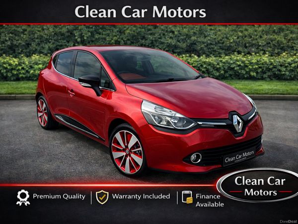 Renault Clio Hatchback, Petrol, 2016, Red