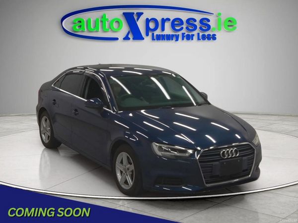 Audi A3 Saloon, Petrol, 2017, Blue
