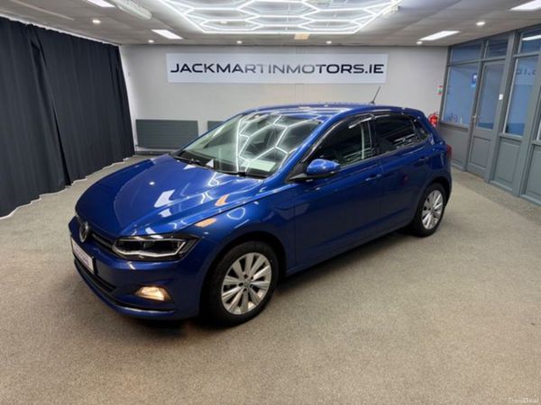 Volkswagen Polo Hatchback, Petrol, 2019, Blue