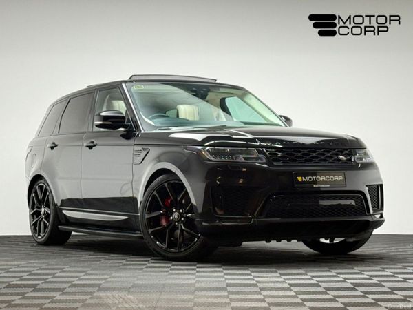 Land Rover Range Rover Sport SUV, Petrol Plug-in Hybrid, 2021, Black