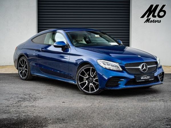 Mercedes-Benz C-Class Coupe, Diesel, 2021, Blue
