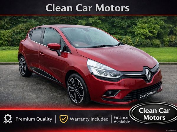 Renault Clio Hatchback, Petrol, 2017, Red