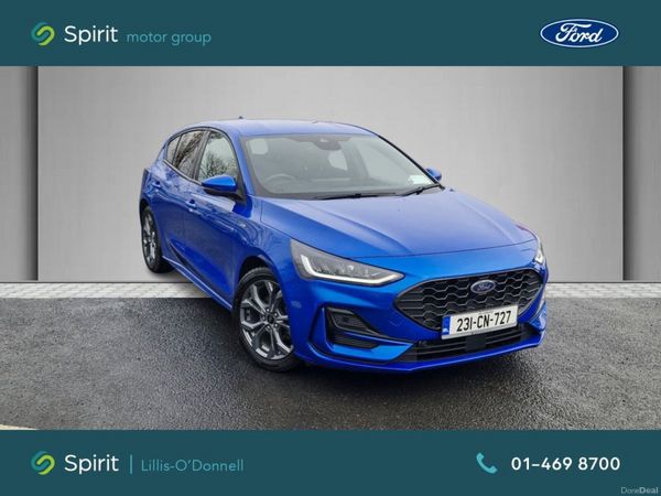 Ford Focus Hatchback, Petrol, 2023, Blue