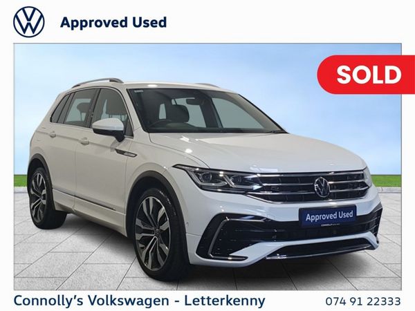 Volkswagen Tiguan SUV, Diesel, 2023, White