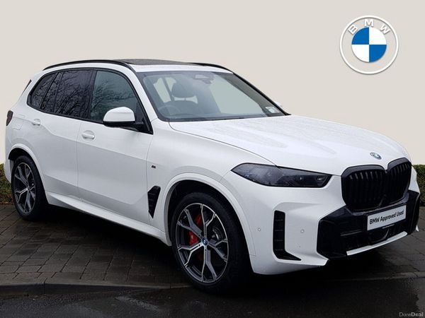 BMW X5 SUV, Petrol Plug-in Hybrid, 2025, White