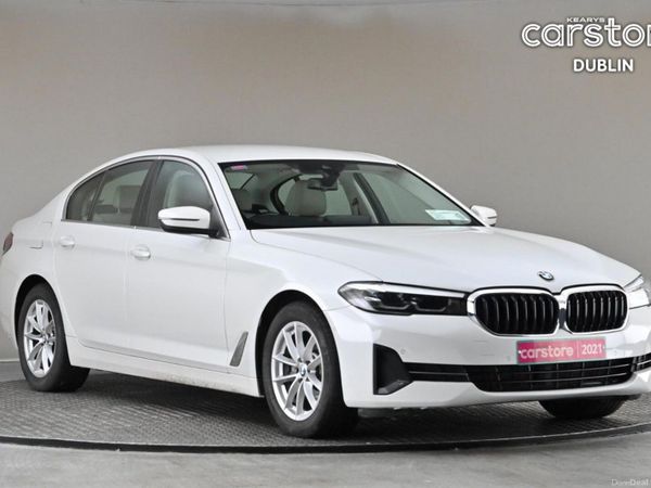 BMW 5-Series Saloon, Diesel, 2021, White