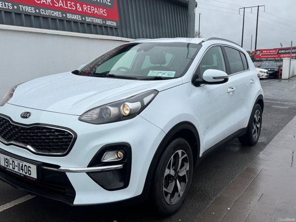 Kia Sportage SUV, Diesel, 2019, White
