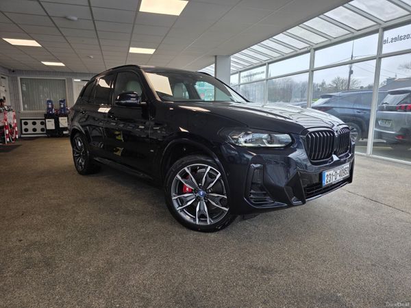 BMW X3 SUV, Petrol Plug-in Hybrid, 2023, Black