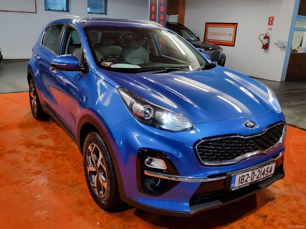 Kia Sportage SUV, Diesel, 2018, Blue