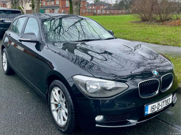 BMW 1-Series Hatchback, Petrol, 2015, Black