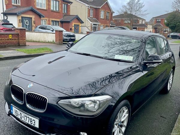 BMW 1-Series Hatchback, Petrol, 2015, Black