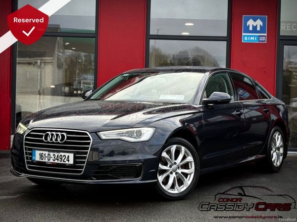 Audi A6 Saloon, Diesel, 2016, Blue