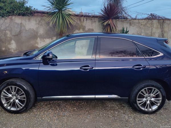 Lexus RX SUV, Petrol Hybrid, 2012, Blue