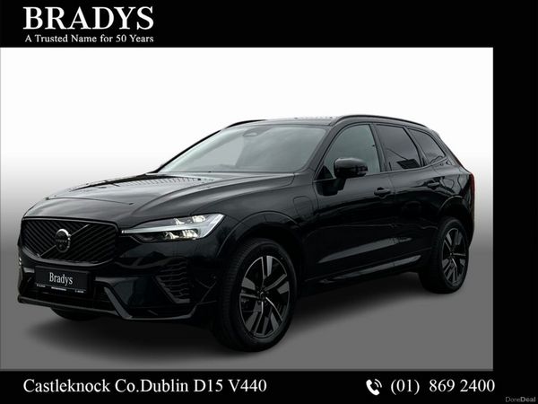 Volvo XC60 SUV, Petrol Plug-in Hybrid, 2025, Black