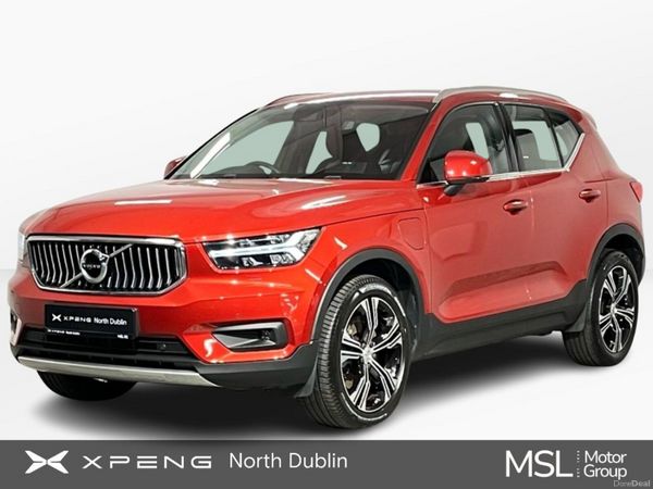 Volvo XC40 SUV, Petrol Hybrid, 2022, Red