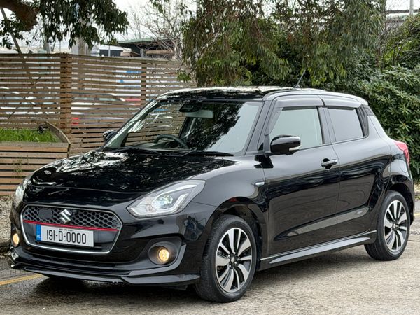 Suzuki Swift Hatchback, Petrol Hybrid, 2019, Black