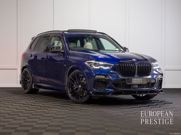 BMW X5 SUV, Petrol Plug-in Hybrid, 2021, Blue