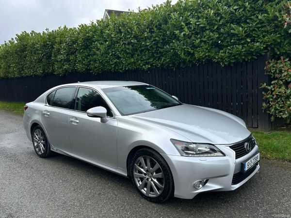 Lexus GS Saloon, Petrol Hybrid, 2015, Silver