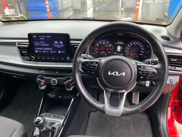 Kia Rio Hatchback, Gas, 2022, Red