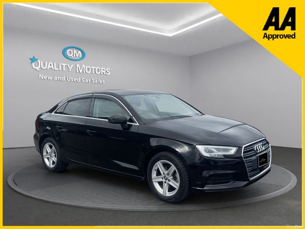 Audi A3 Saloon, Petrol, 2017, Black