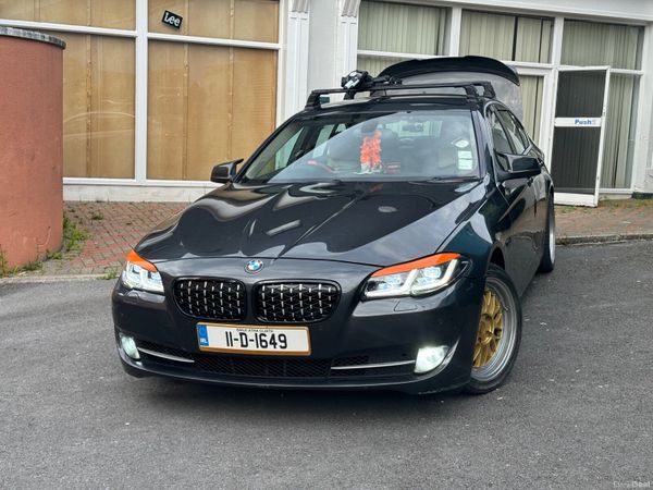 BMW 5-Series Saloon, Diesel, 2011, Grey