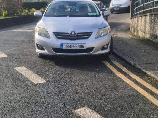 Toyota Corolla Saloon, Petrol, 2008, Silver
