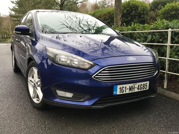Ford Focus Hatchback, Diesel, 2016, Blue