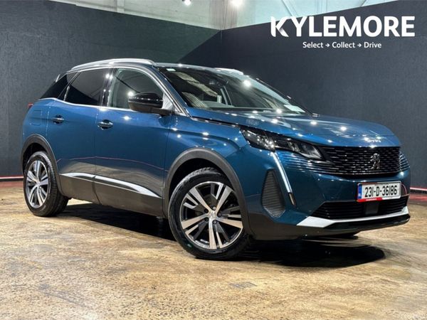 Peugeot 3008 SUV, Petrol, 2023, Blue