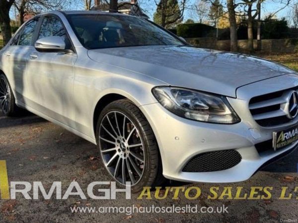 Mercedes-Benz C-Class Saloon, Diesel, 2017, Silver