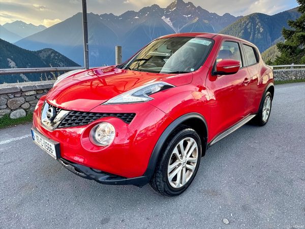 Nissan Juke SUV, Petrol, 2016, Red