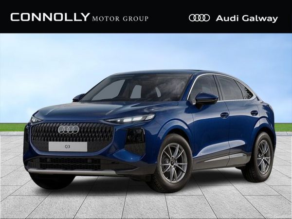 Audi Q3 SUV, Petrol Plug-in Hybrid, 2026, Blue