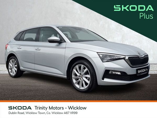 Skoda Scala Hatchback, Petrol, 2023, Silver