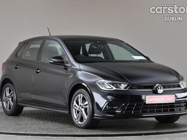 Volkswagen Polo Hatchback, Petrol, 2023, Black