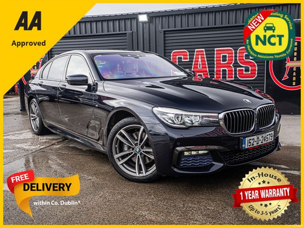 BMW 7-Series Saloon, Diesel, 2015, Black