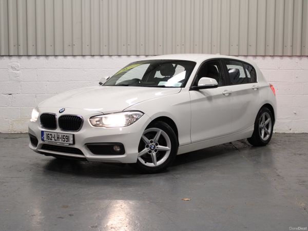 BMW 1-Series Hatchback, Diesel, 2016, White