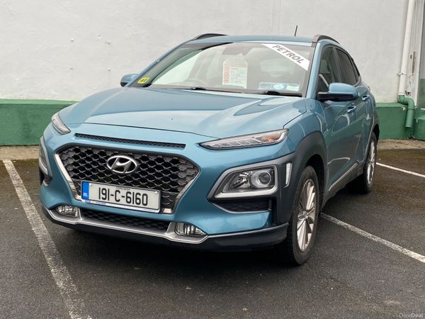 Hyundai KONA MPV, Petrol, 2019, Blue