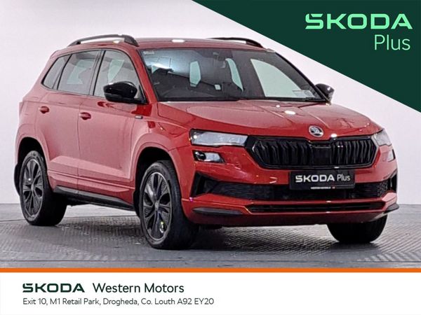 Skoda Karoq Estate, Diesel, 2025, Red