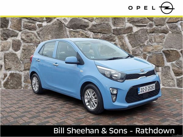 Kia Picanto Hatchback, Petrol, 2021, Blue
