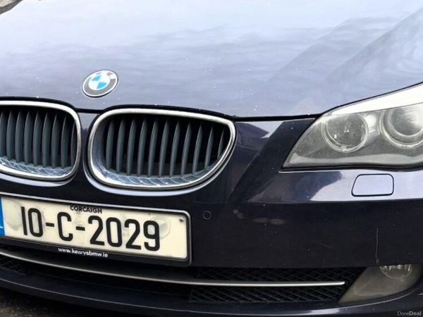 BMW 5-Series Saloon, Diesel, 2010, Blue