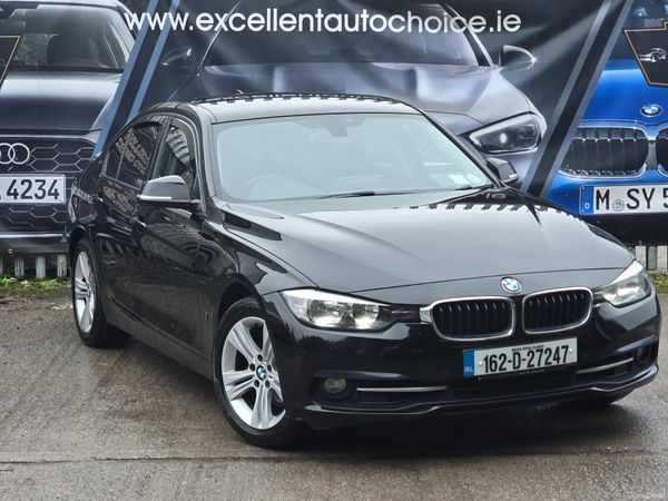 BMW 3-Series Saloon, Petrol Plug-in Hybrid, 2016, Black