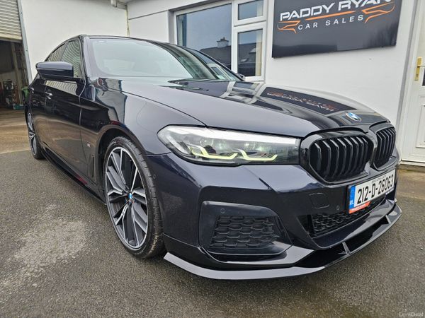 BMW 5-Series Saloon, Diesel, 2021, Black