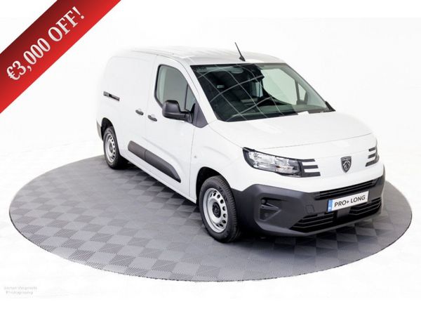 Peugeot Partner Van, Diesel, 2026, White