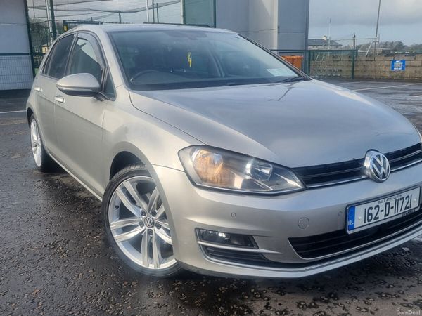 Volkswagen Golf Hatchback, Diesel, 2016, Silver